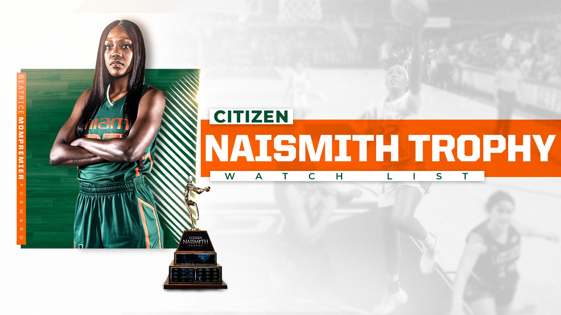 Mompremier Named to Naismith Watch List