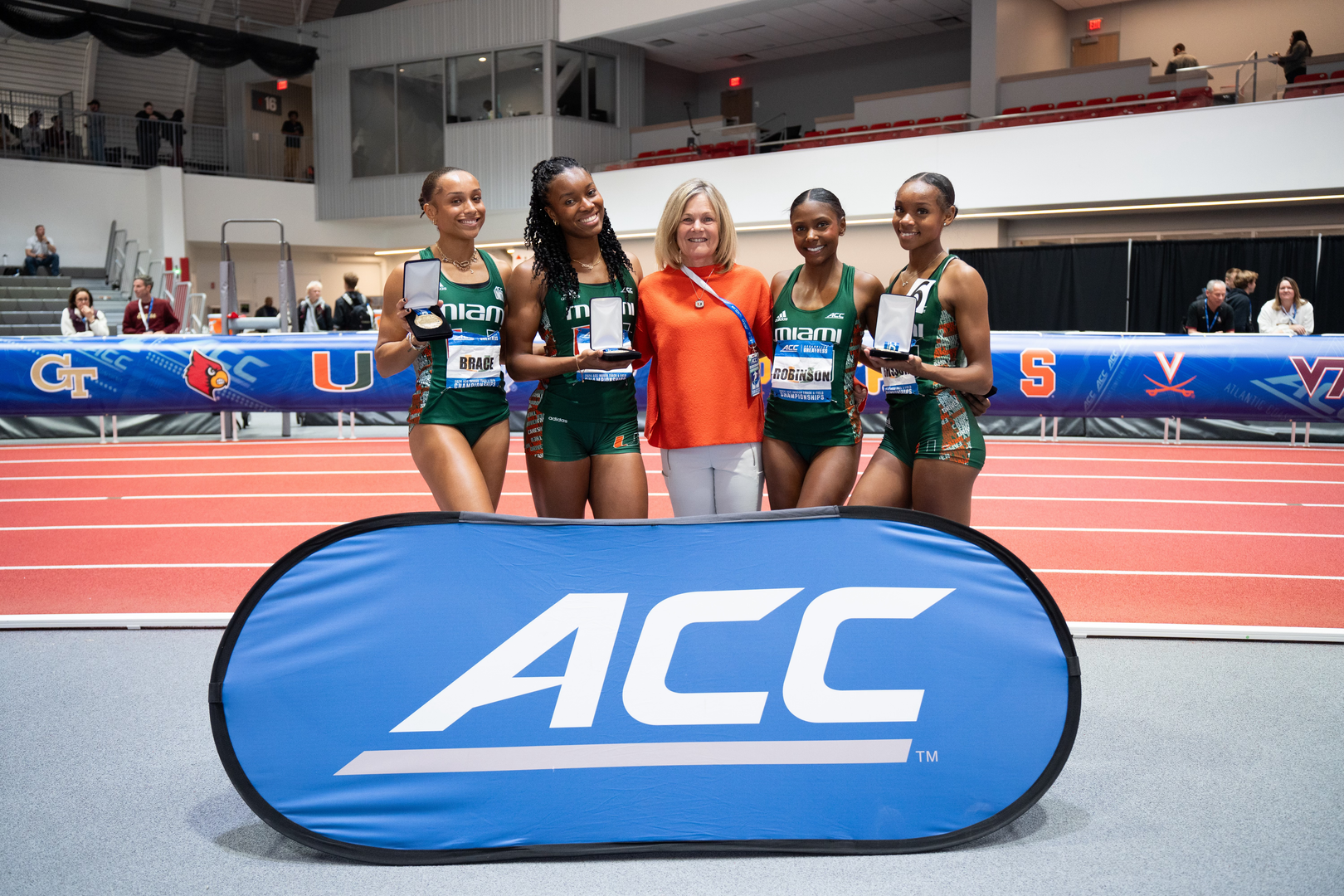 Women's 4x400 Relay Claims Gold on Final Day of ACC Championships