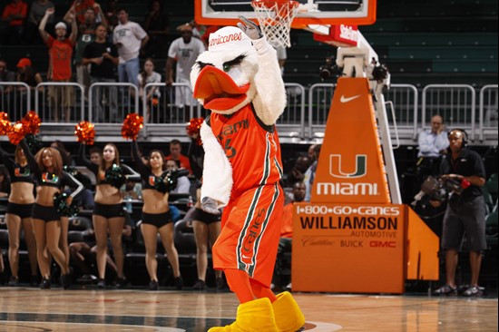 2012 Miami Hurricanes Men's Basketball vs Memphis