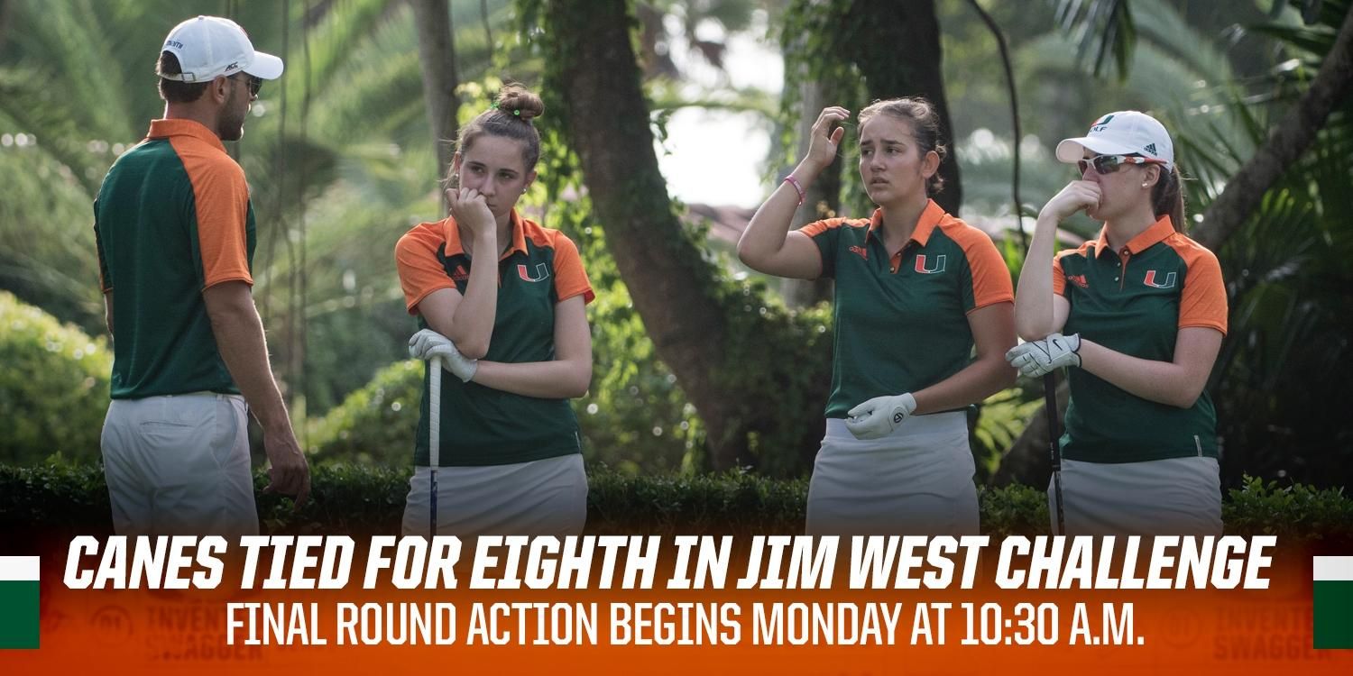 Miami Golf Tied For Eighth at Jim West Challenge After Day One