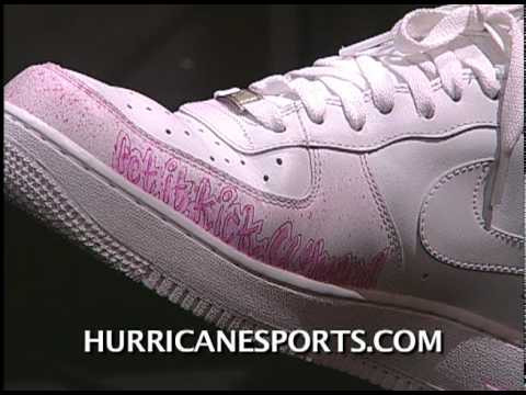 Pink Sneakers Hurricane Gameday