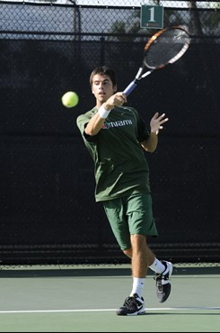 2012 Miami Hurricanes Men's Tennis Photo Day