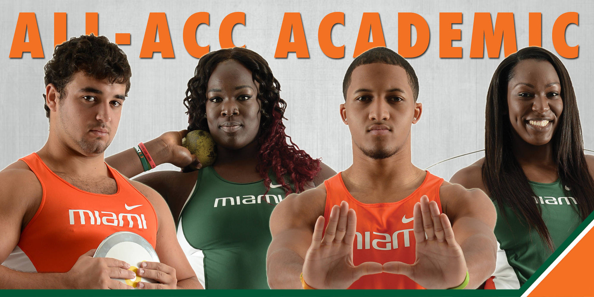 Four Canes Named All-ACC Academic