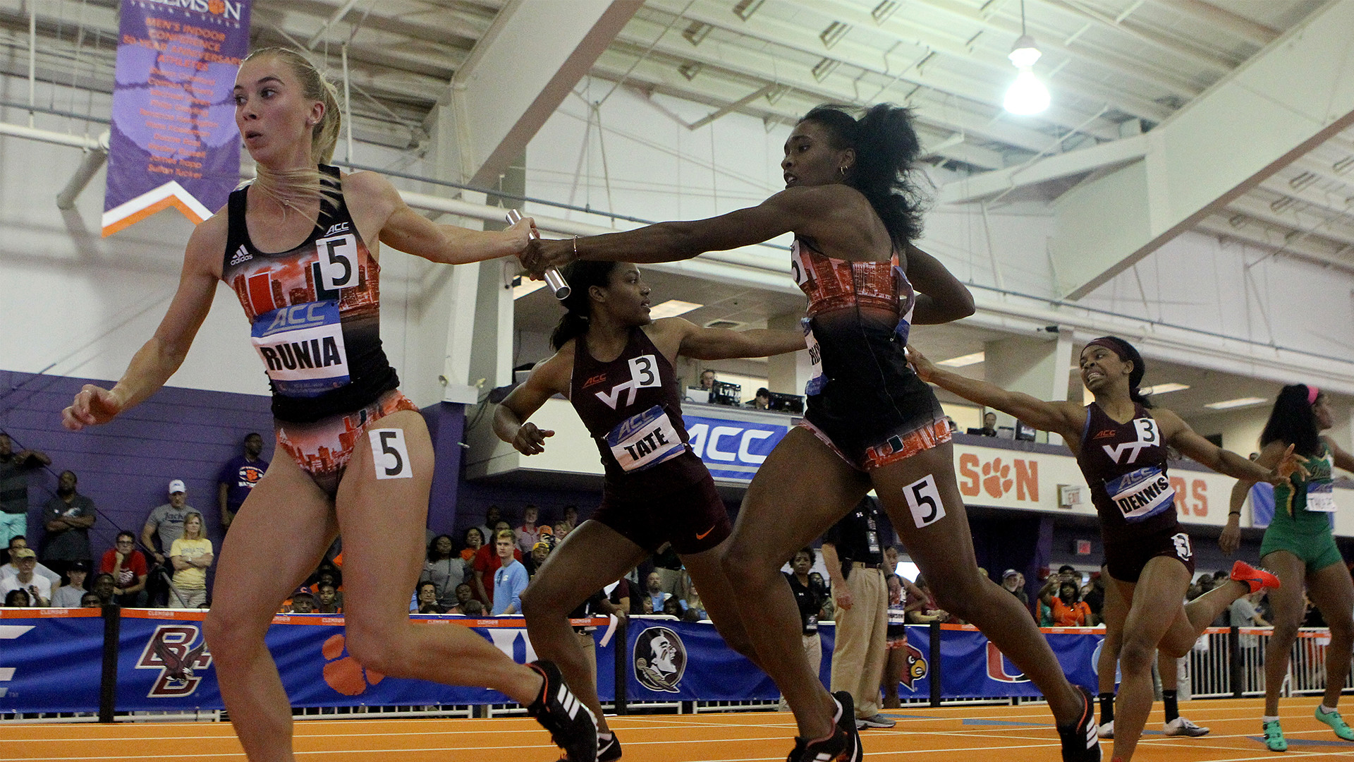 Canes Earn 13 All-ACC Indoor Track & Field Honors