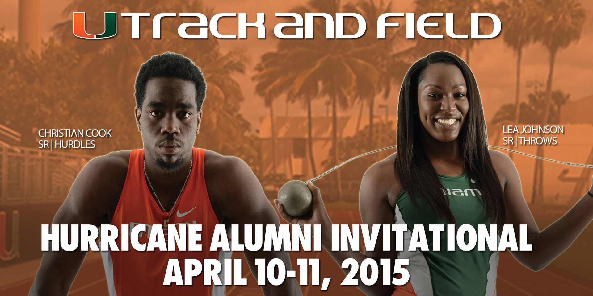 @MiamiTrack Ready for Hurricane Alumni Meet