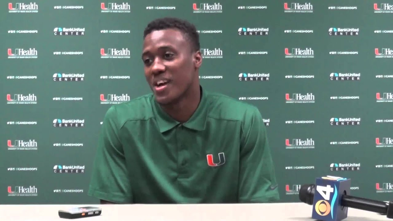 Pregame talk with Deandre Burnett (Nov. 3)