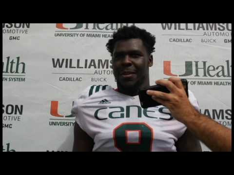 Chad Thomas I Post Practice I 10.12.16