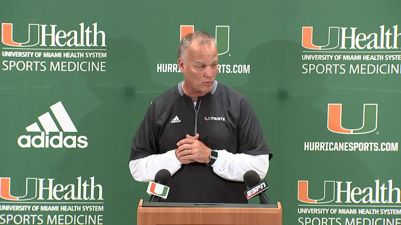 Coach Mark Richt | Weekly Presser | 9.4.18