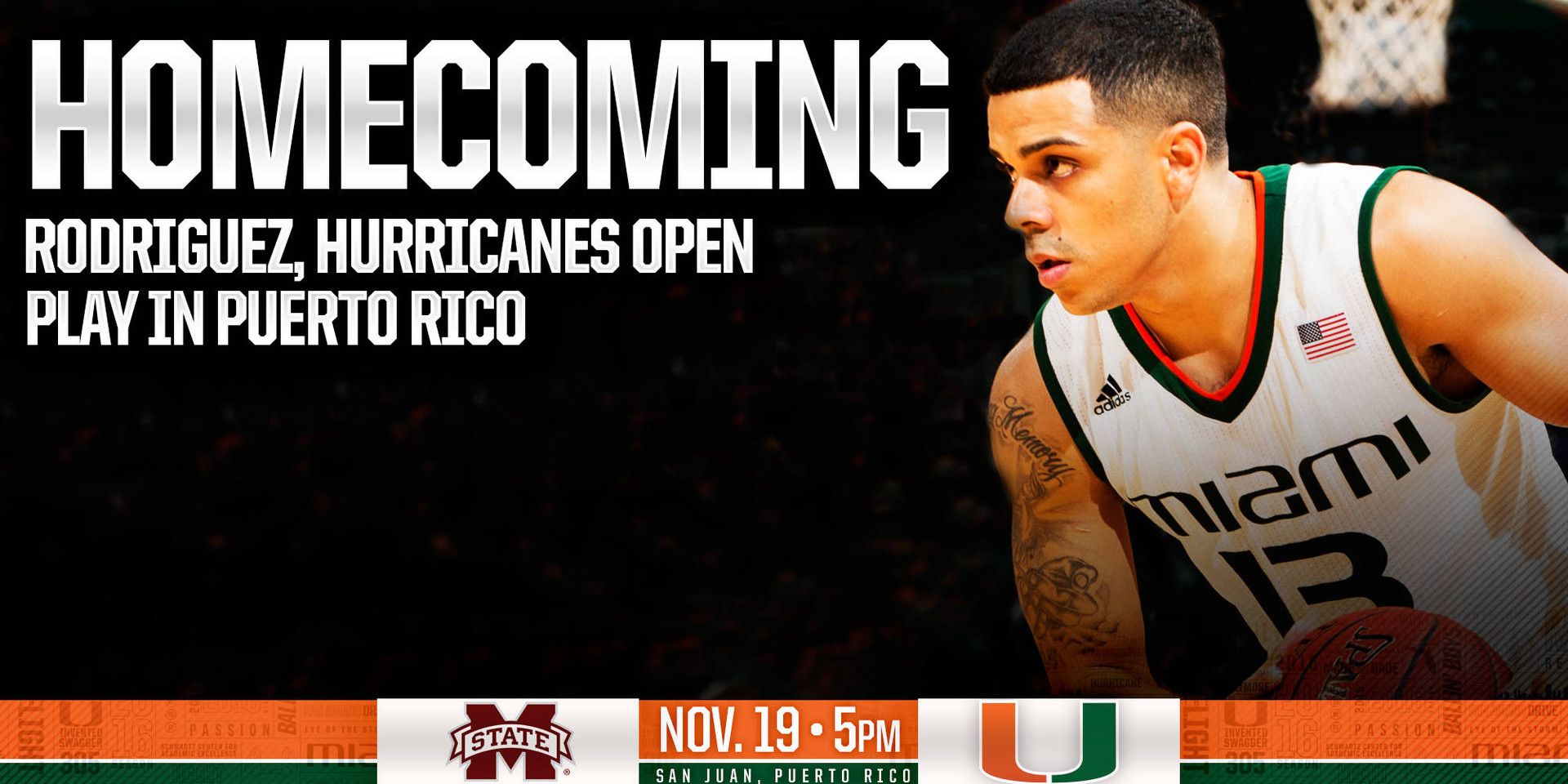 Game Day: Miami vs. Mississippi State Nov. 19