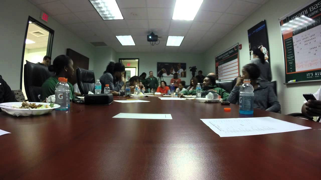 Timelapse: @MiamiWBB NCAA Tournament Selection