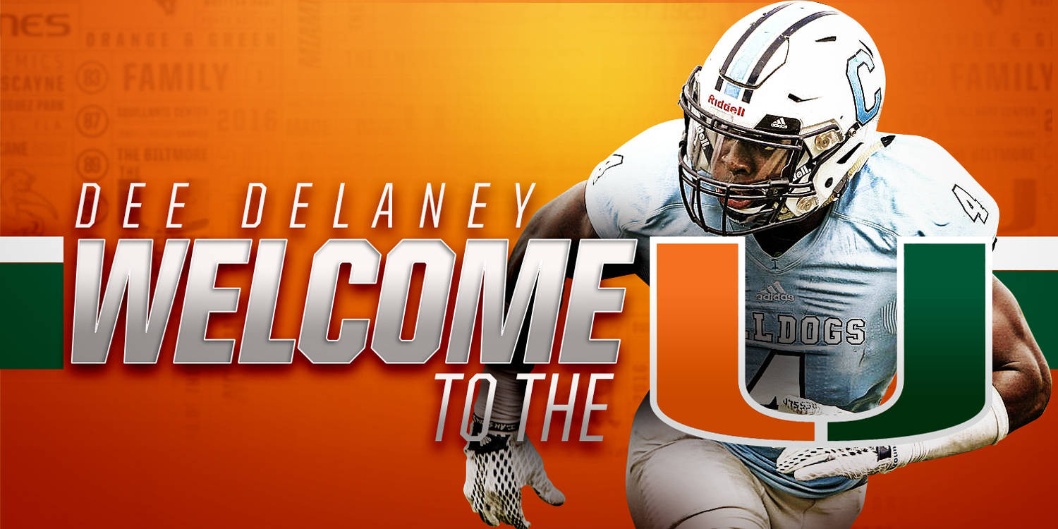 Dee Delaney Joins Hurricane Football Program