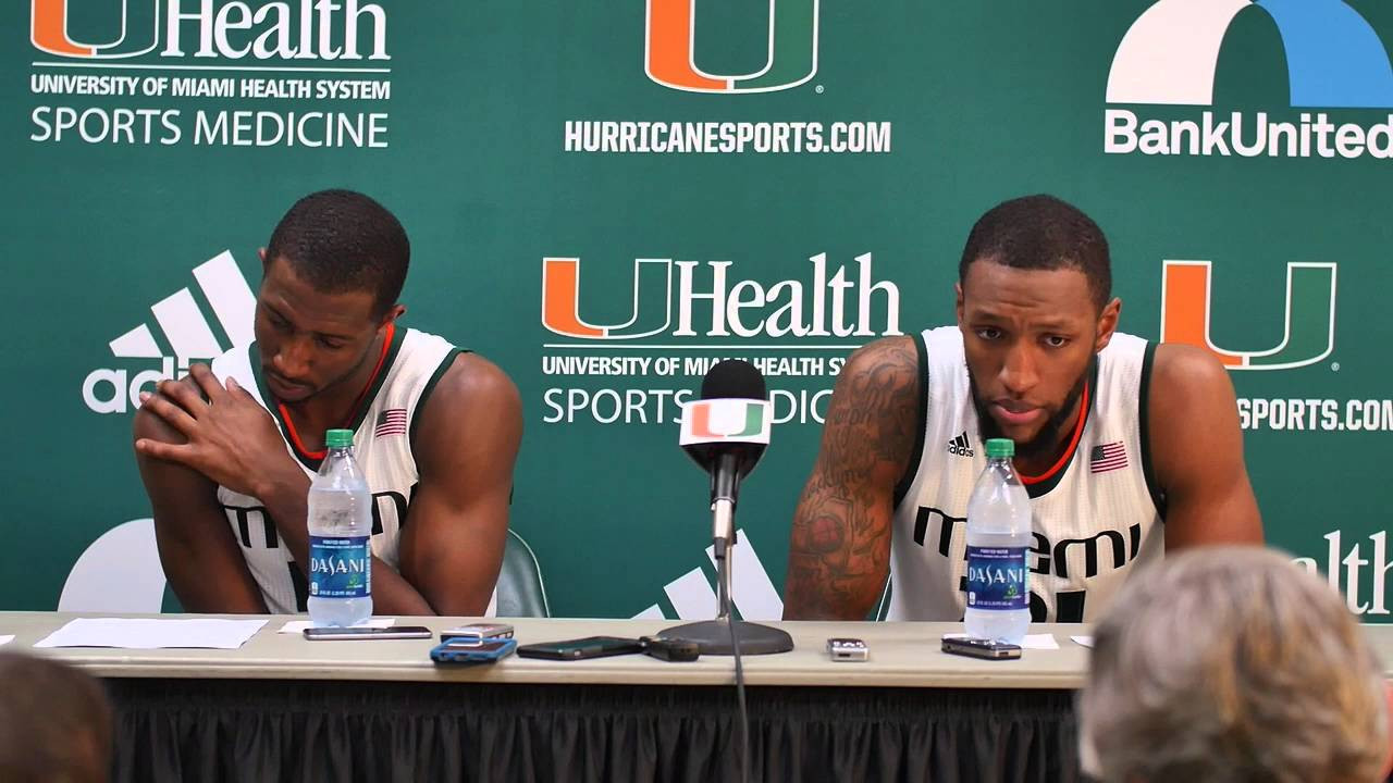 Davon Reed & Kamari Murphy | Post Game Presser Virginia Tech | 02.17.16