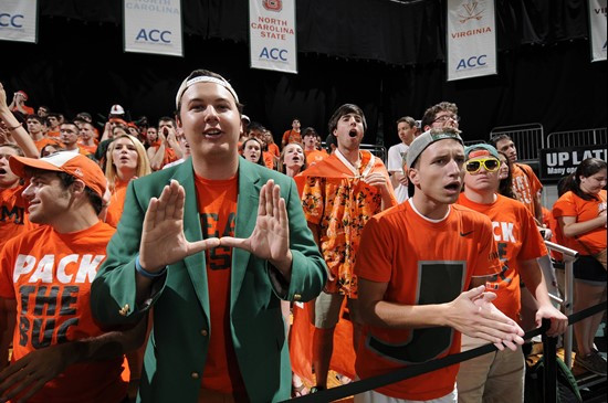 Student Section Pics: January 27, 2013