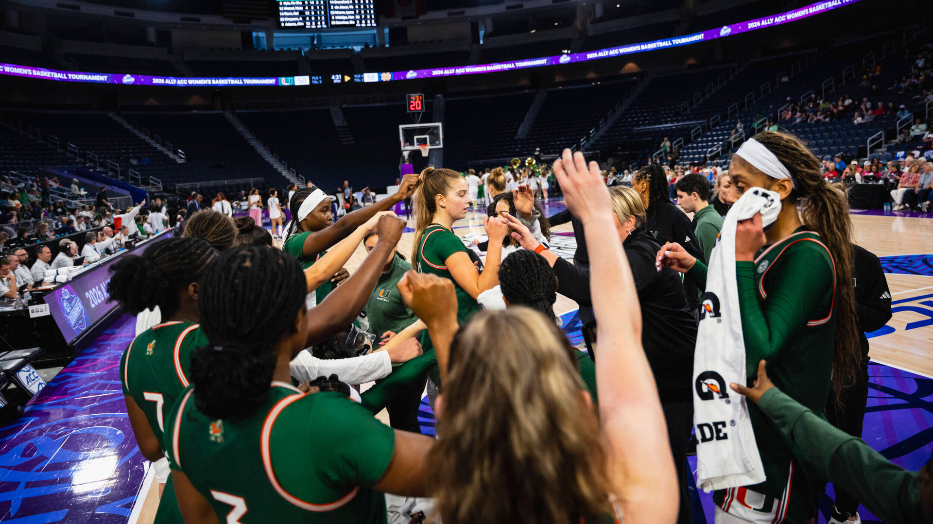 Miami Comes Up Short Against Fighting Irish, 69–54, in ACC Tournament Round Two