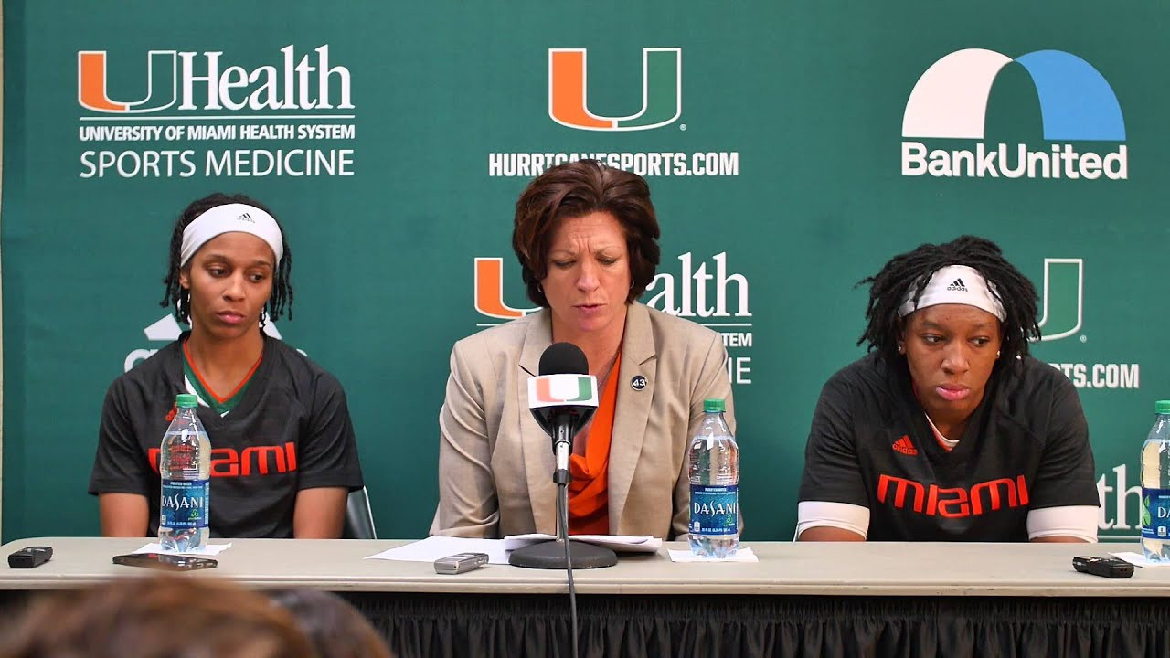 Coach Meier, Adrienne Motley & Keyona Hayes | Post Game Presser Florida State | 1.24.16