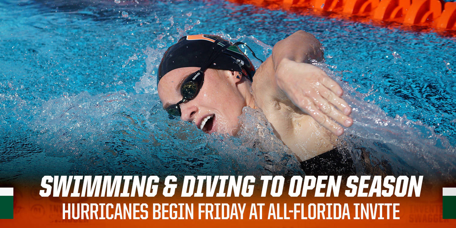 @CanesSwimDive Opens Season at All-Florida Invite