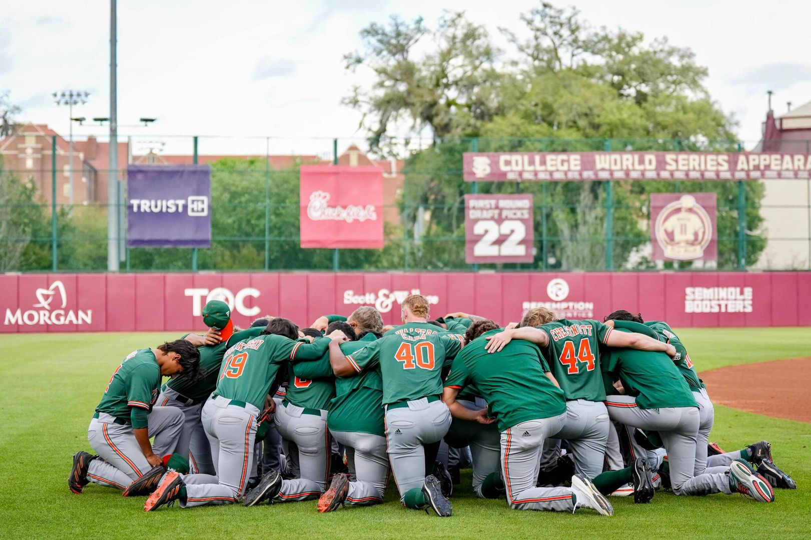 Miami Edged by No. 10 Florida State in Series Opener
