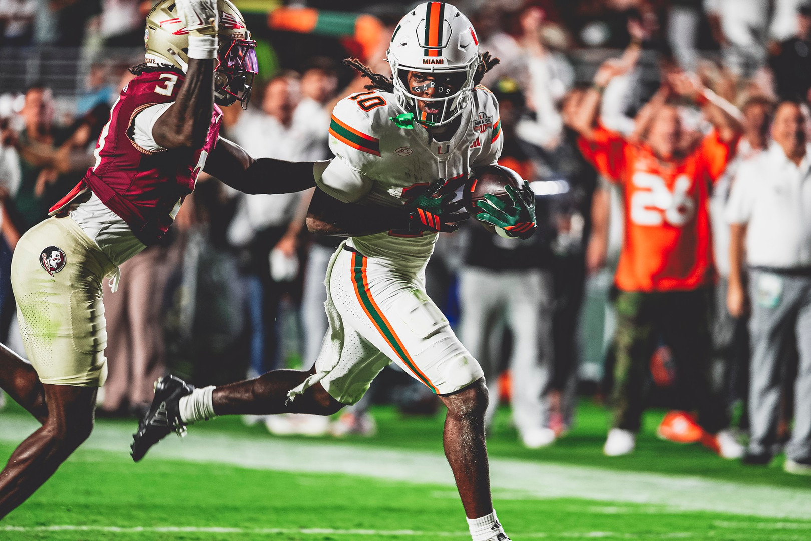 Canes Open ACC Play by Defeating Florida State Canes Open ACC Play by Defeating Florida State