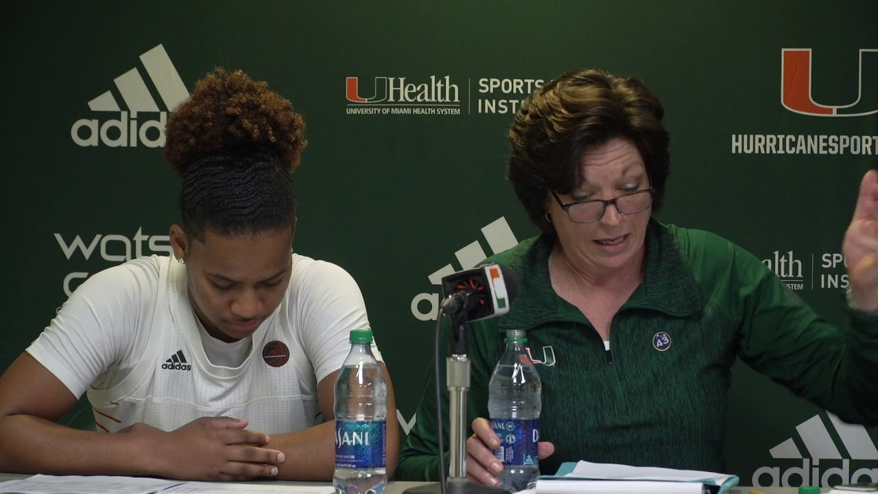 Katie Meier and Endia Banks | Post Game Presser vs. Oregon State | 11.29.19