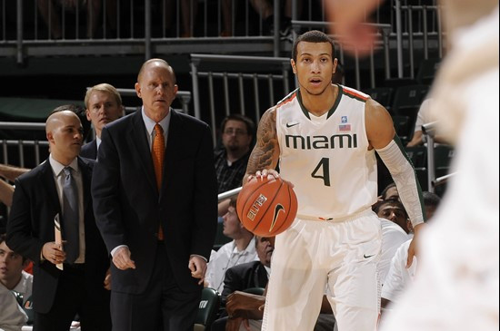 2012 Miami Hurricanes Men's Basketball vs Rutgers