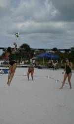 Volleyball Performs Well at Collegiate Beach Challenge