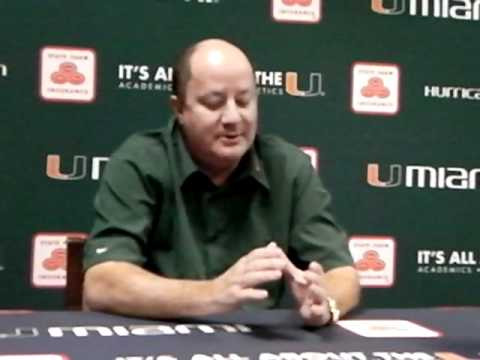 John Routh speaks to the fans during Social Media Day