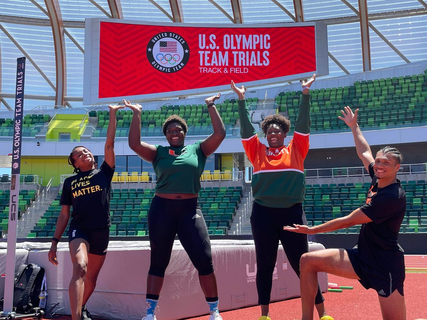 Canes Compete at USA Olympic Trials