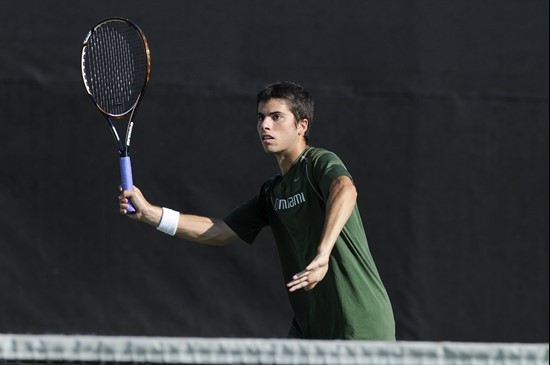 2012 Miami Hurricanes Men's Tennis Photo Day