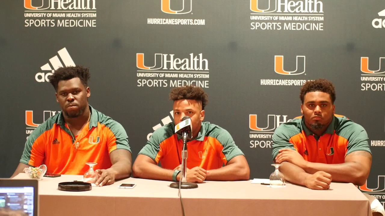 Chad Thomas, Corn Elder, RJ McIntosh | Post Practice Presser | 12.24.16