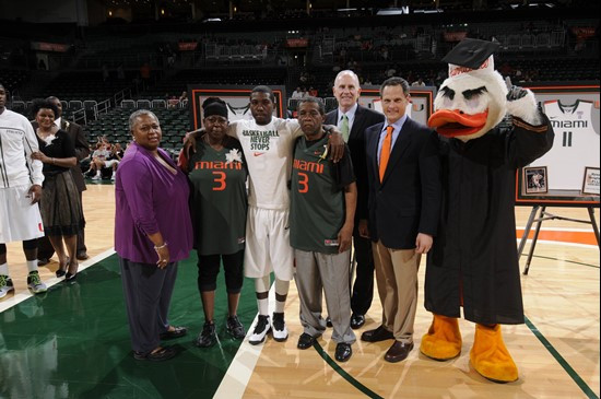 2012 Miami Hurricanes Men's Basketball vs Boston College
