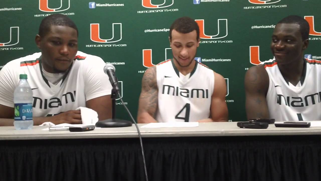 Men's Basketball Postgame: Reggie Johnson, Durand Scott & Trey McKinney Jones - Michigan St.