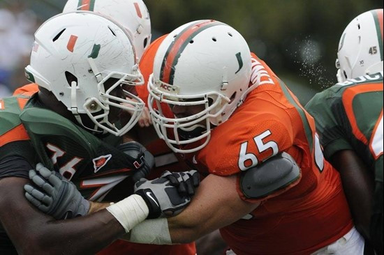 INTENSITY at the 2011 Miami Hurricanes Spring Football Game @ Lockhart Stadium