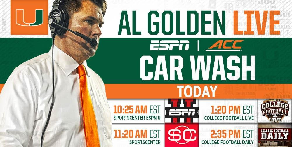 Golden Heads to Bristol For ESPN?s ?Car Wash?