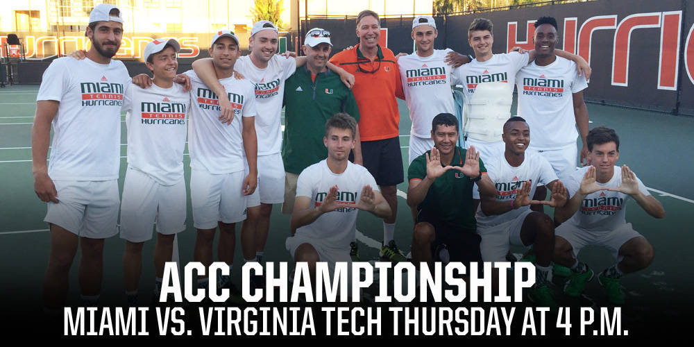 Miami Opens ACC Championship Against VT