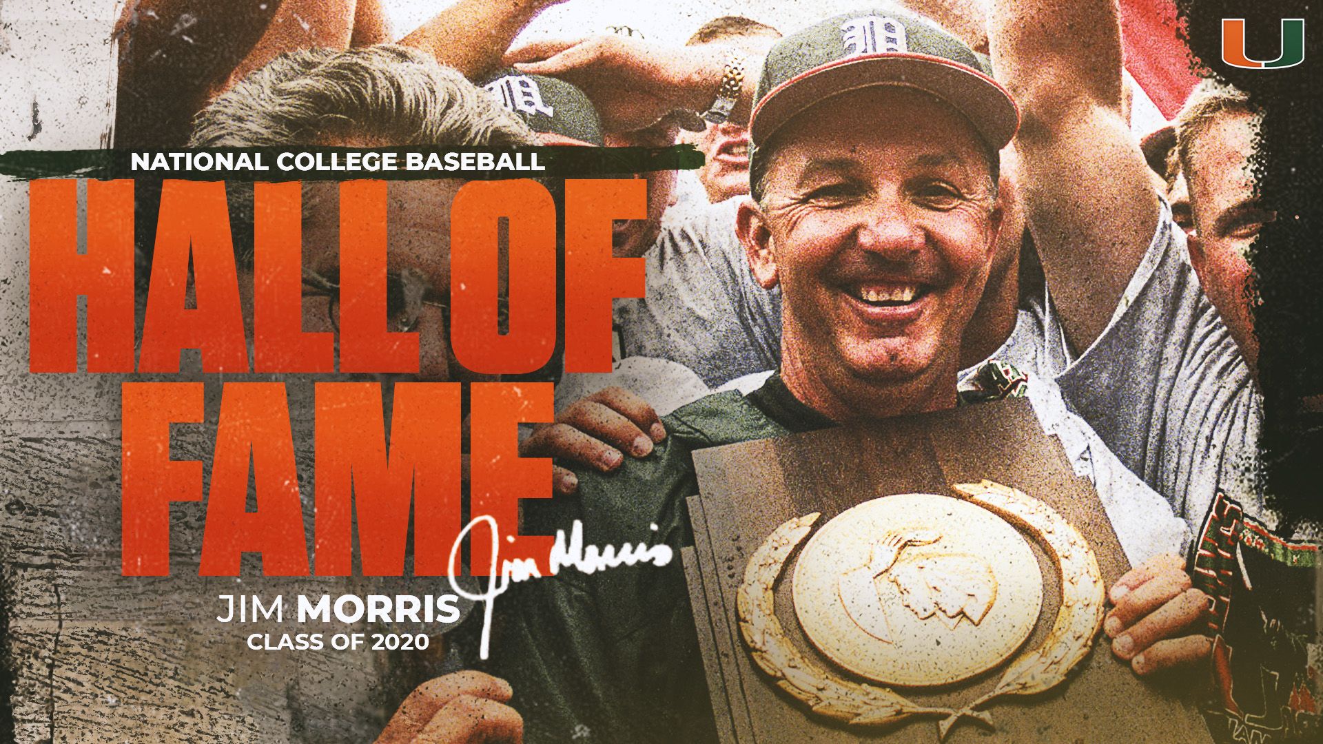 What They're Saying: Jim Morris Elected to National College Baseball Hall of Fame