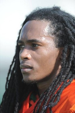 University of Miami Hurricanes wide receiver Travis Benjamin #3 practices at Greentree Practice Field on August 13 in afternoon drills to prepare for...