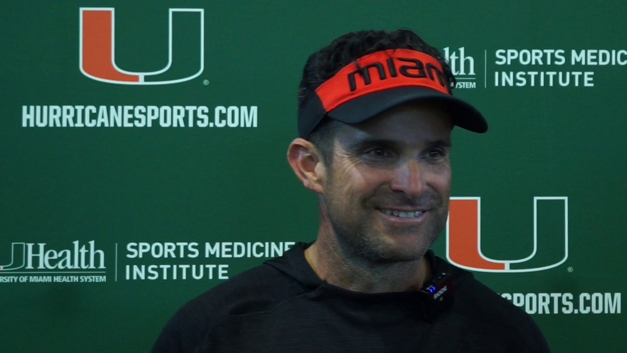 Manny Diaz | Post Practice Pressers | 10.23.19