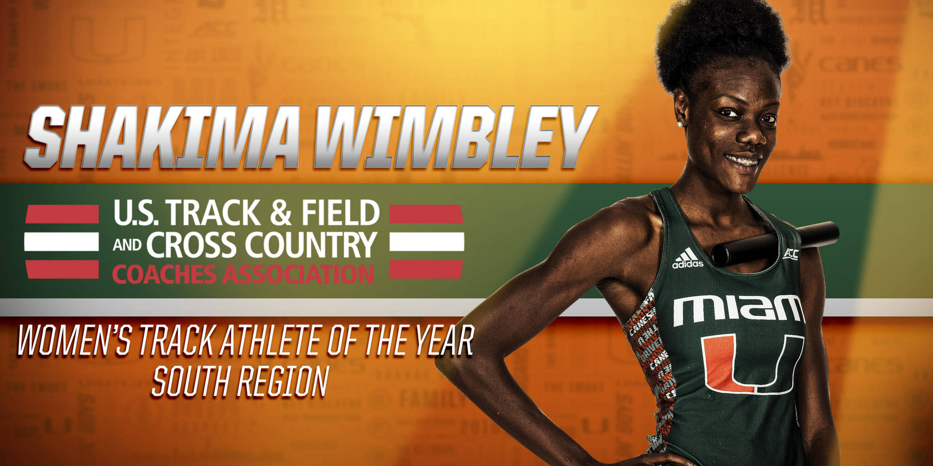 Shakima Wimbley Named USTFCCCA South Region Track Athlete of the Year