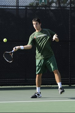 2012 Miami Hurricanes Men's Tennis Photo Day