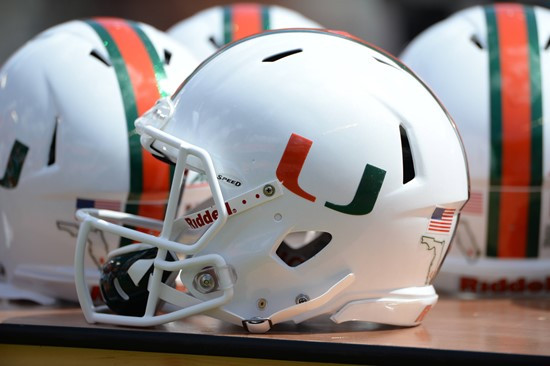 The University Miami Hurricanes take on the Cincinnati Bearcats at Sun Life Stadium on October 11, 2014.   Photo by Steven Murphy/SPN