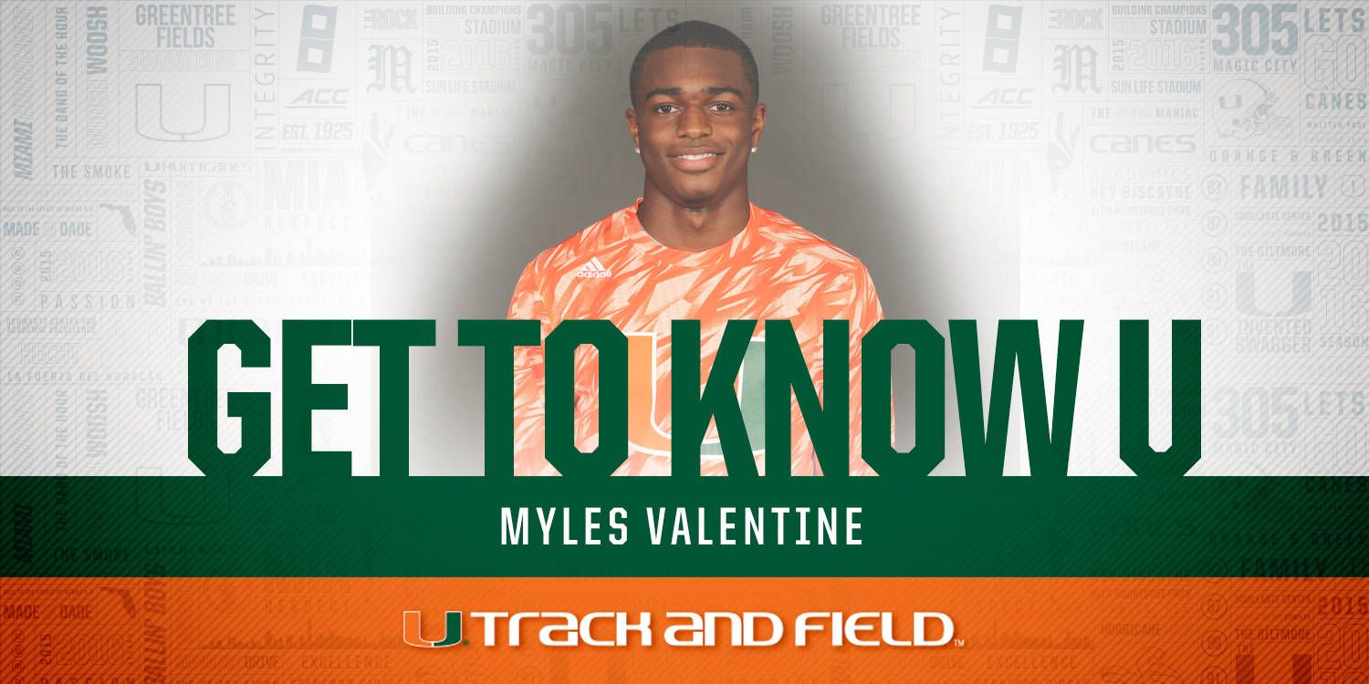 Get To Know U: Myles Valentine