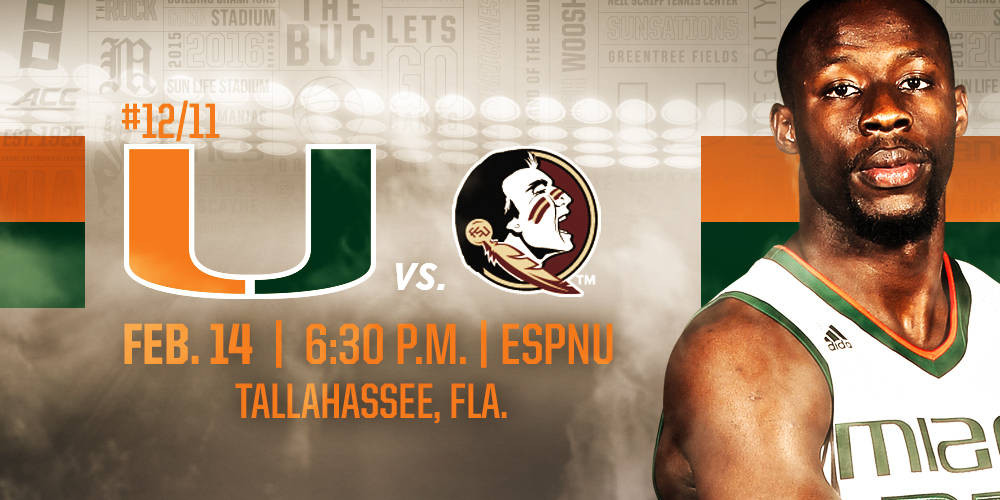 Game Day: #12/11 Miami at Florida State