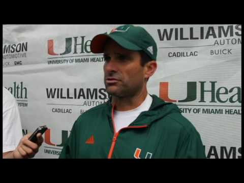 Manny Diaz I Post Practice I 10.12.16