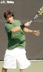 Hurricanes Men's Tennis Battles the Buckeyes on Saturday