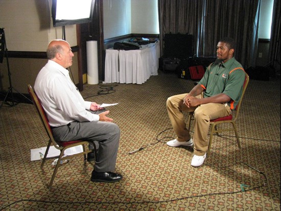 Randy Phillips at the 2009 ACC Football Kickoff