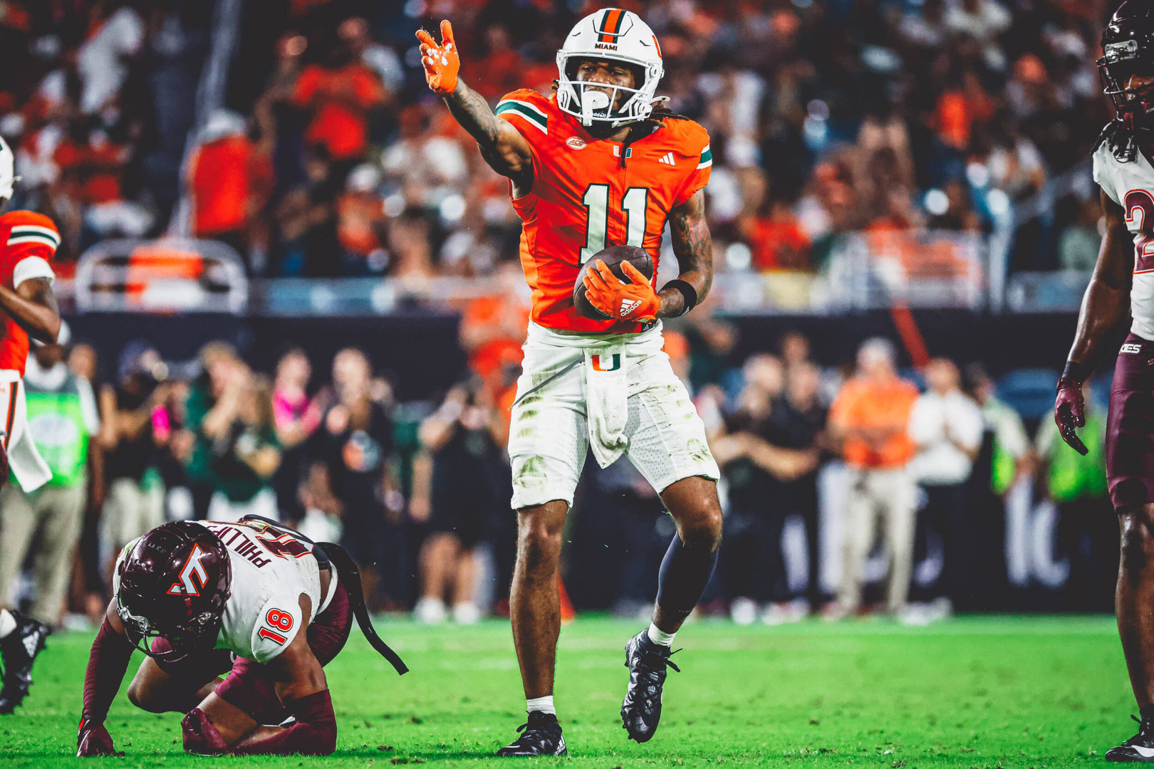 Photo Gallery: Canes Football vs. Virginia Tech