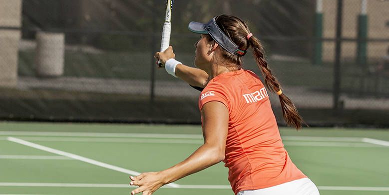 First Day of W. Tennis Fall Invite Cut Short
