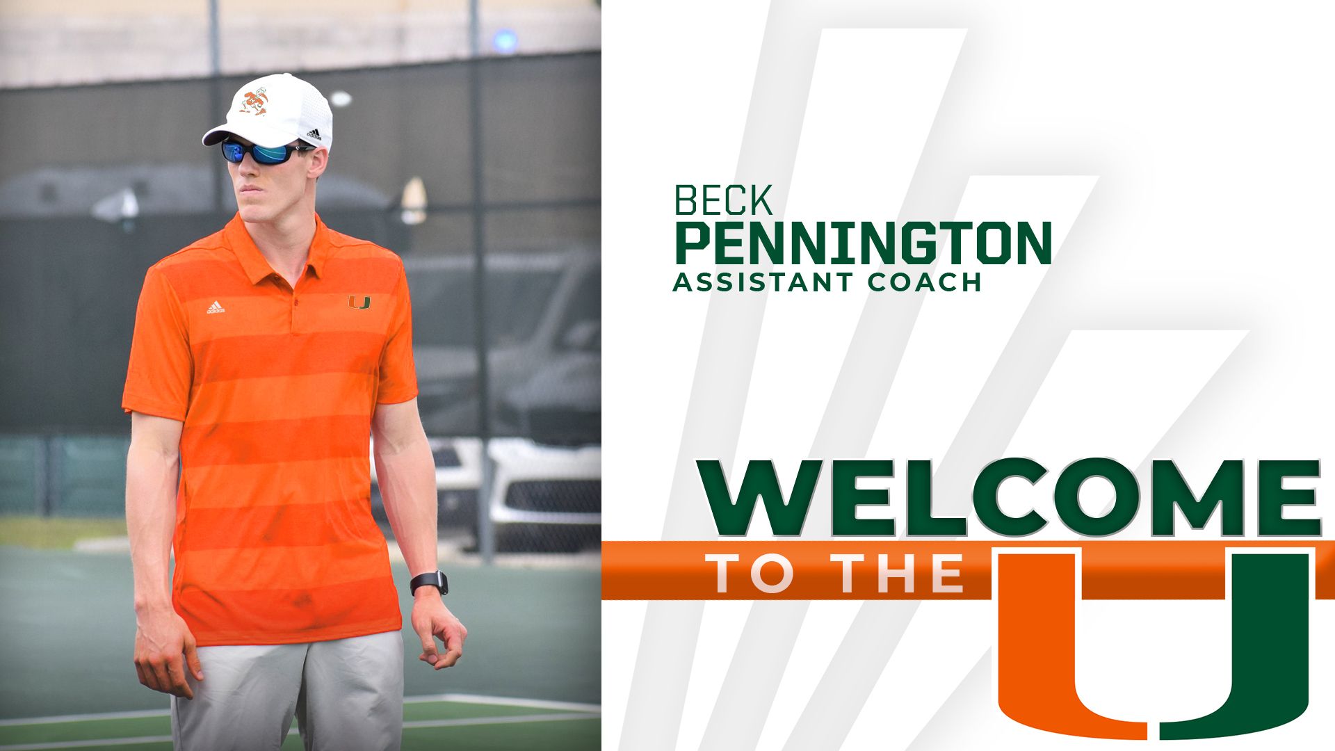 Beck Pennington Named Assistant Men’s Tennis Coach