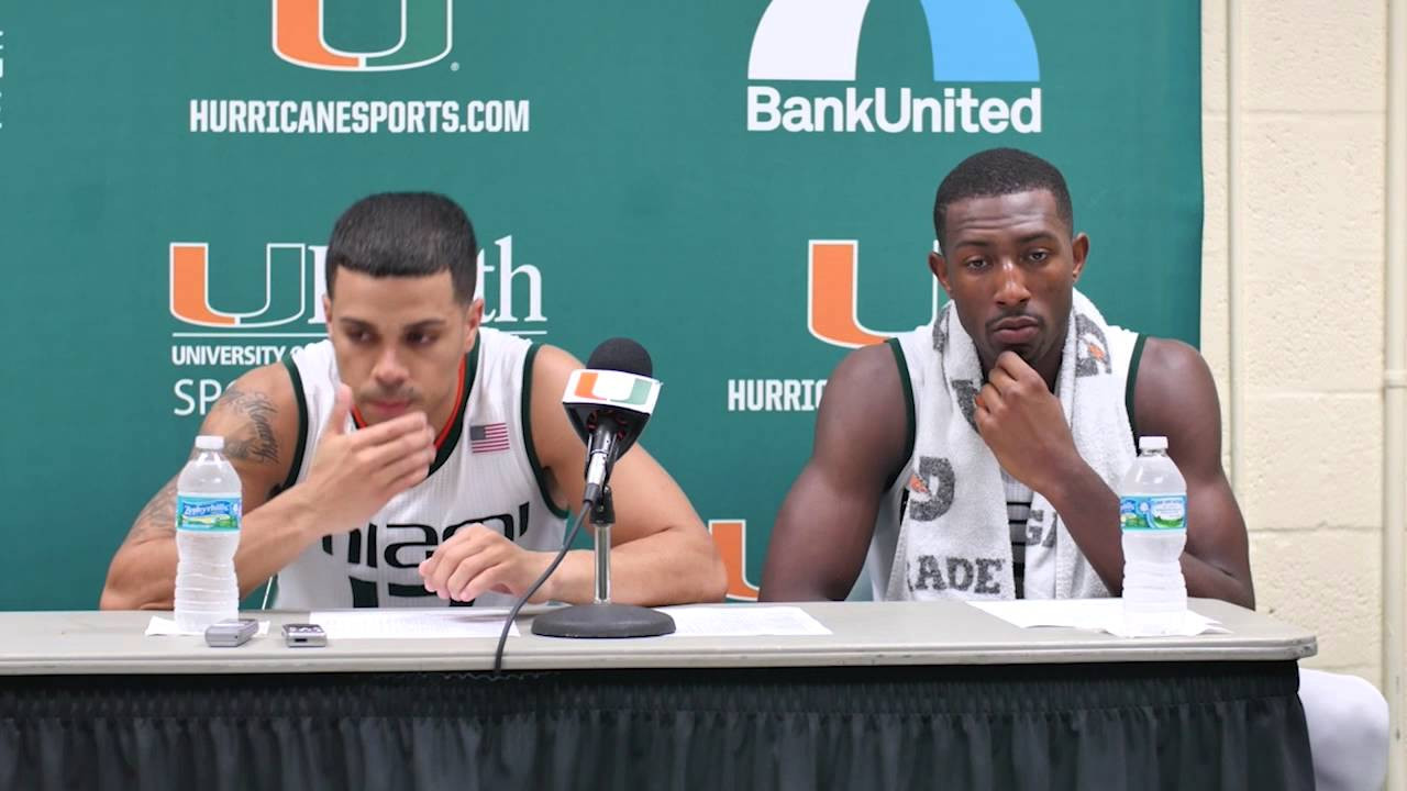 Angel Rodriguez & Davon Reed | Post Game Presser Louisiana | 11.16.15