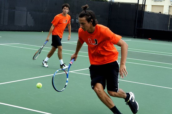 11/2/11 - Men's Tennis Practice